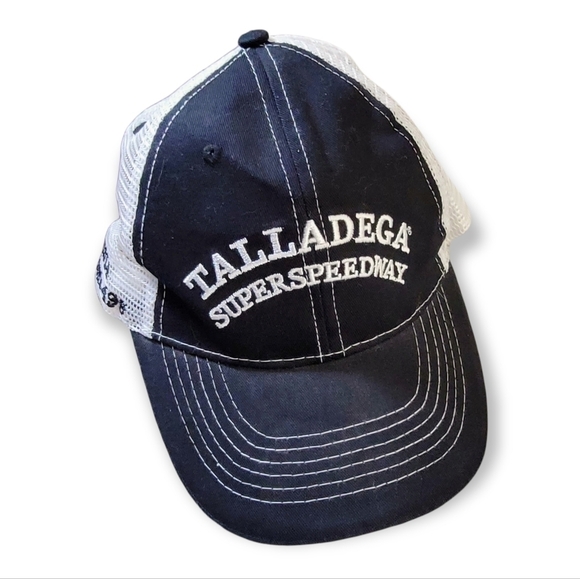 Talladega Superspeedway 2014 Aaron's 499 mesh snapback trucker hat ball cap - Picture 14 of 14